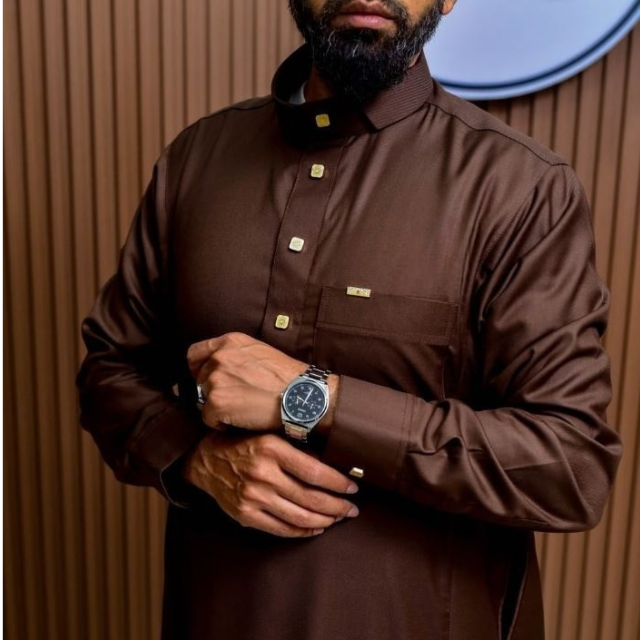 Qamis Prestige Emirati Marron