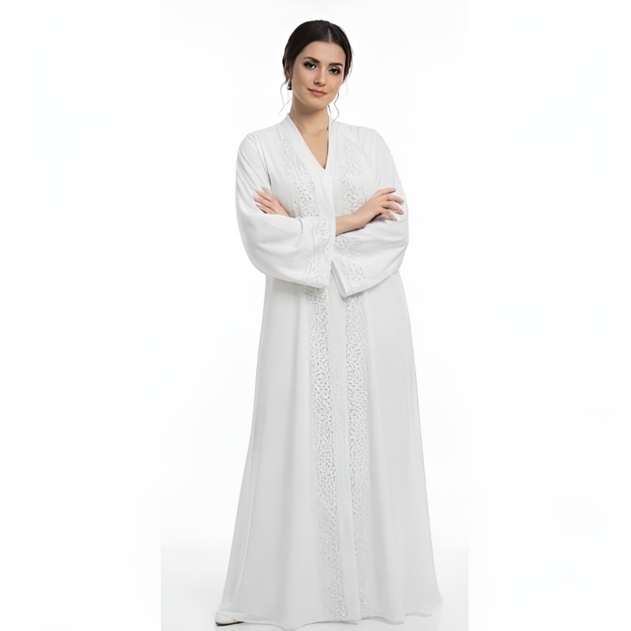 Abaya Laila Blanc
