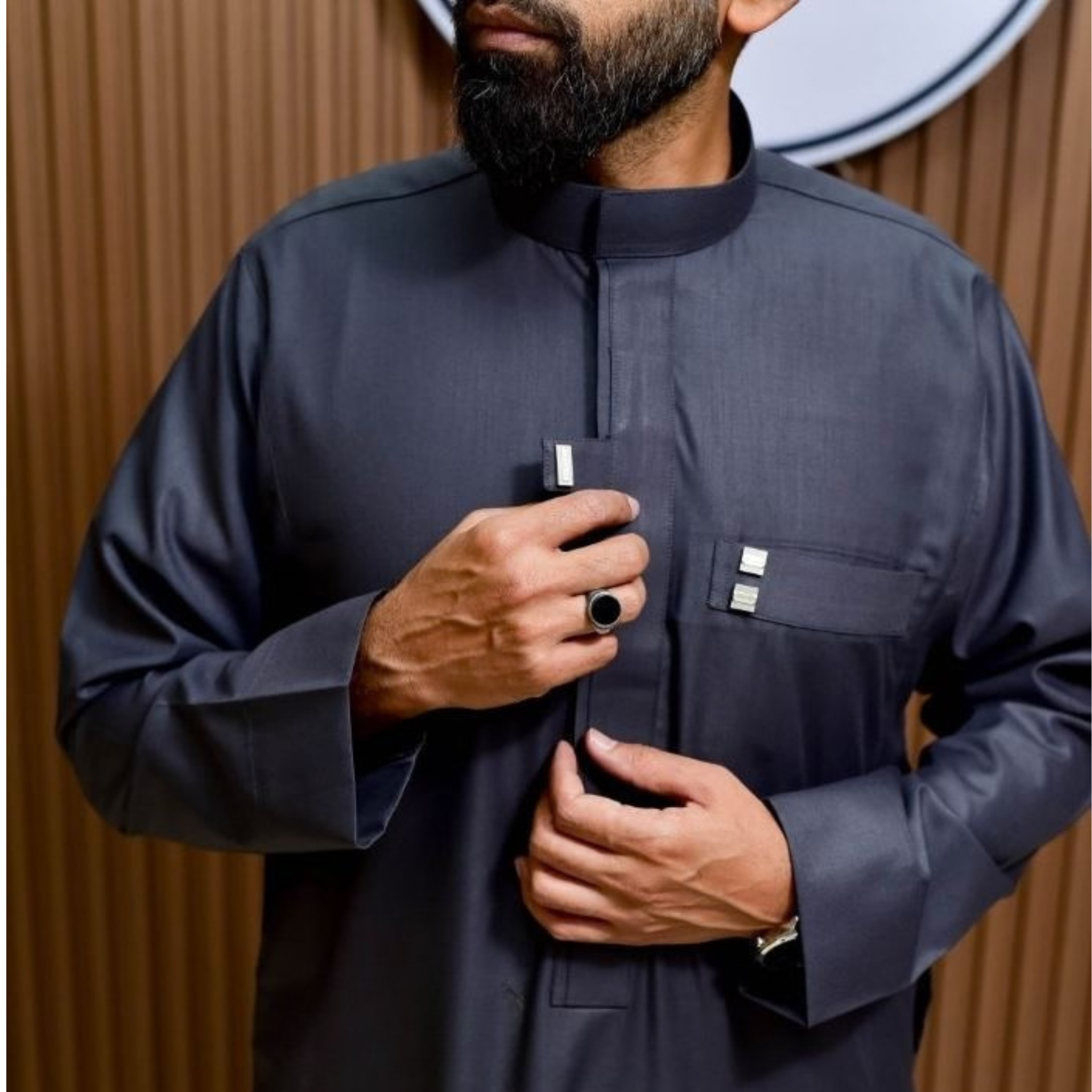 Qamis Prestige Couleur Gris