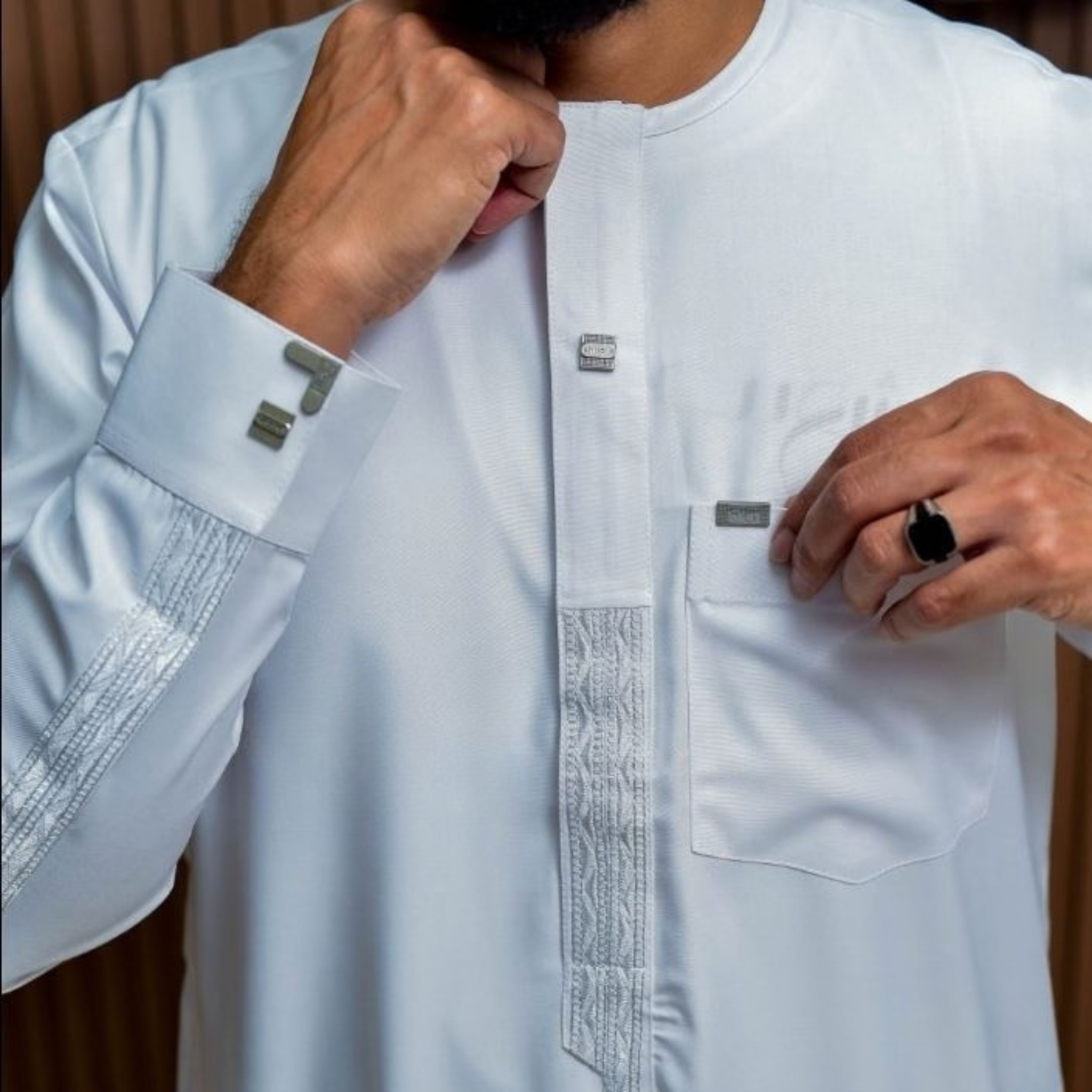 Qamis Al Emir Blanc