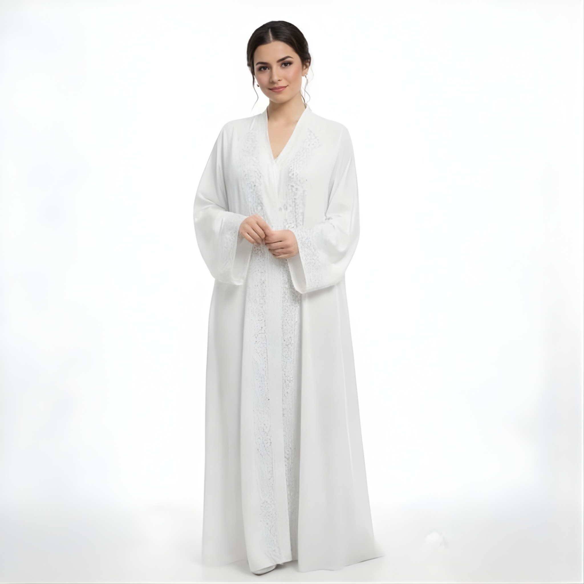 Abaya Laila Blanc
