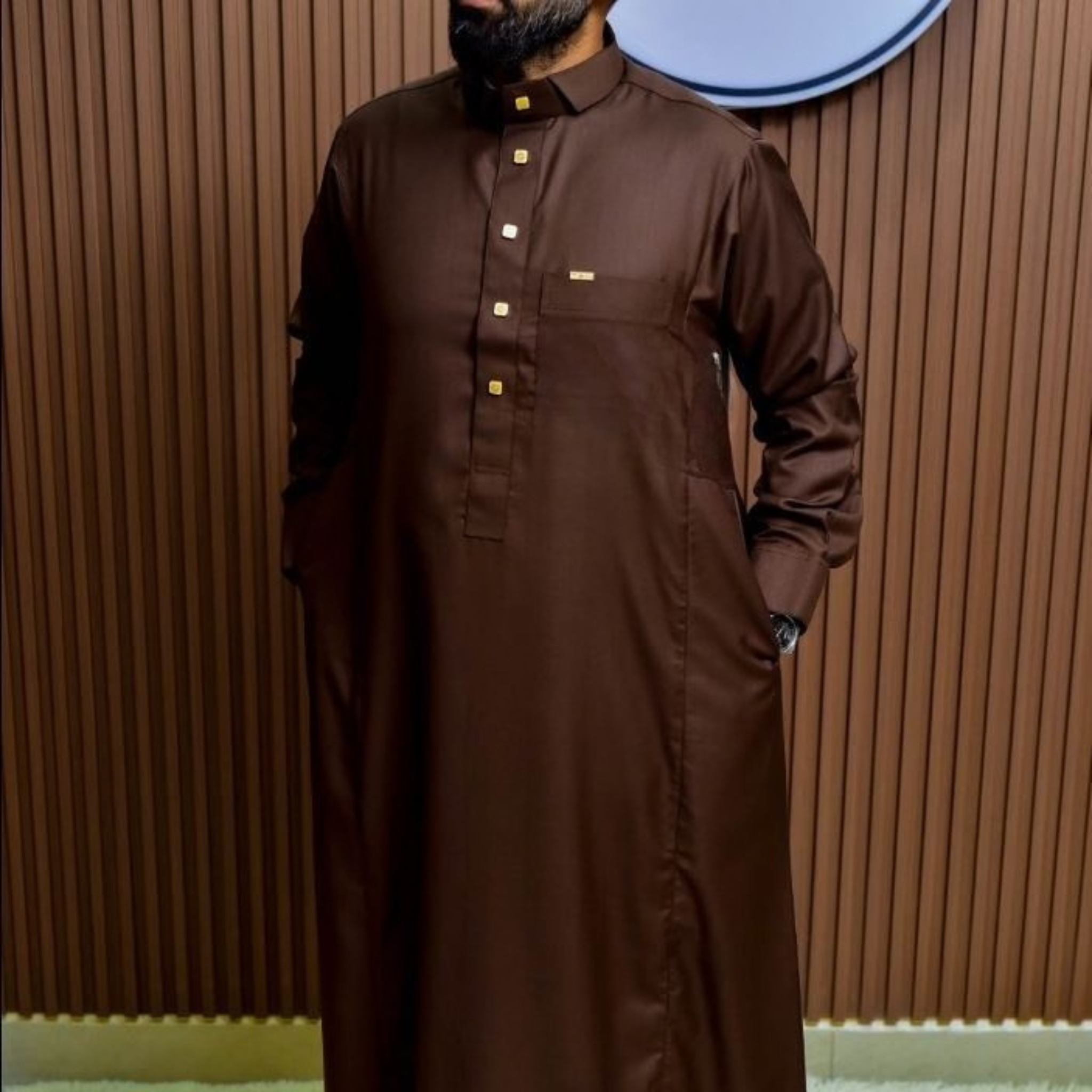 Qamis Prestige Emirati Marron