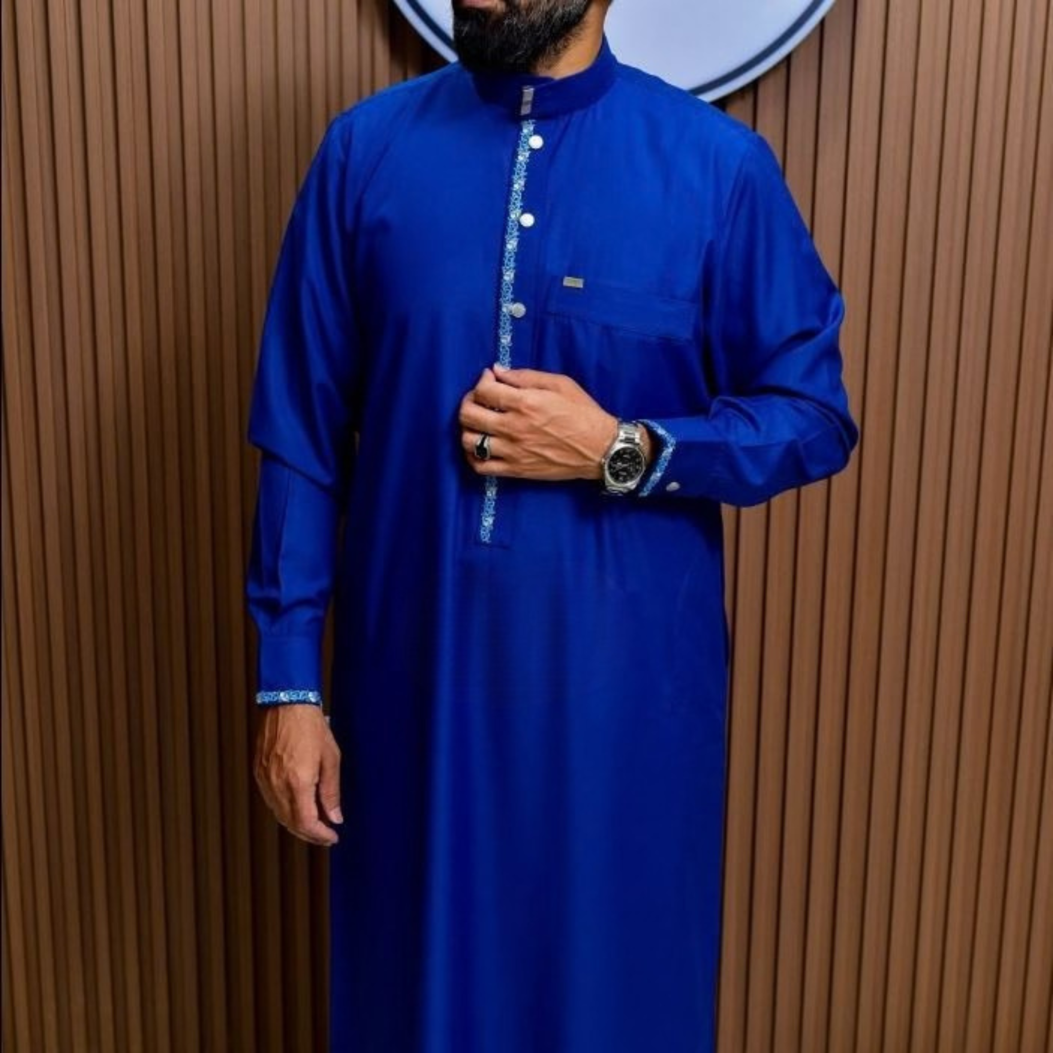 Qamis Royal Bleu Sapphire