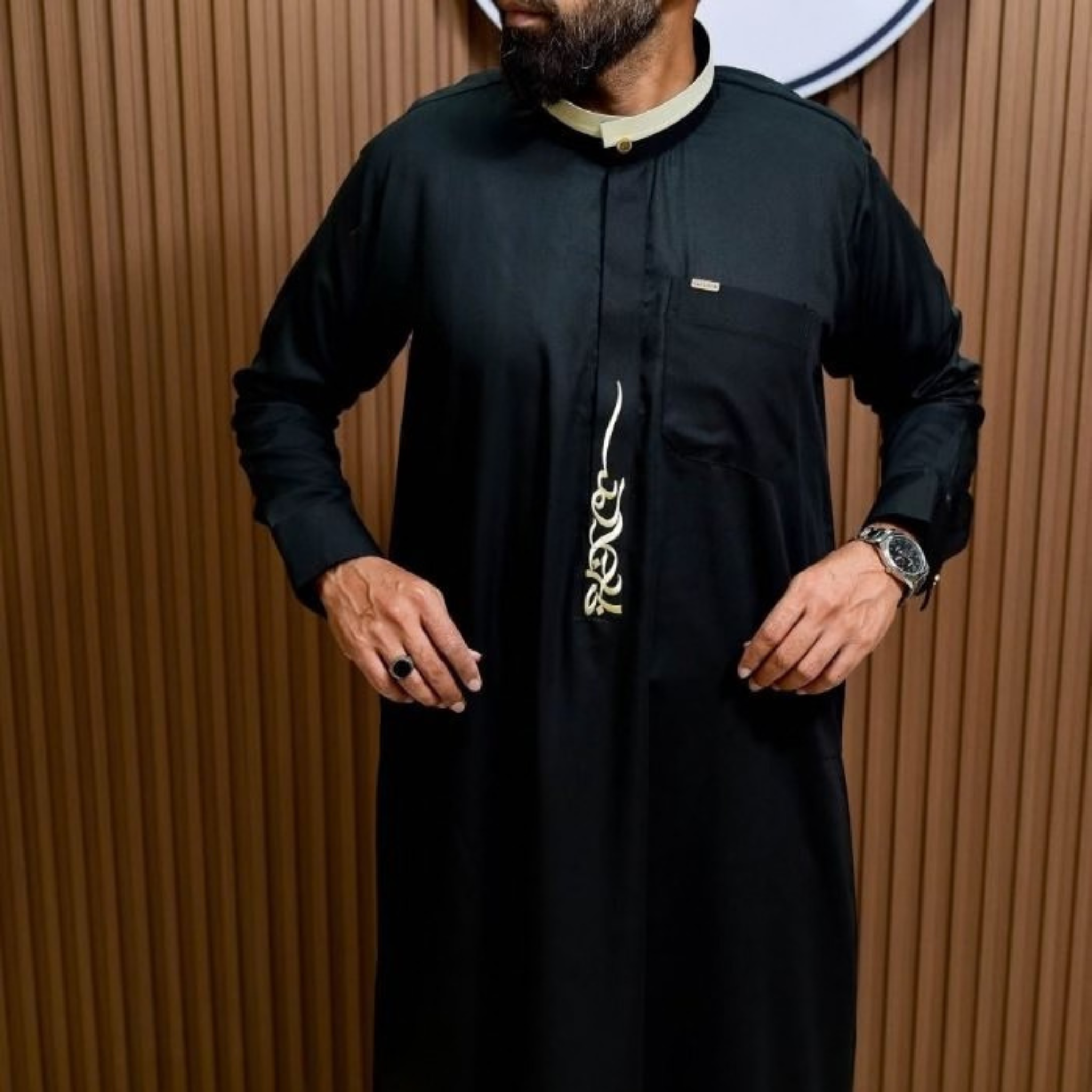 Qamis Al Noor Noir