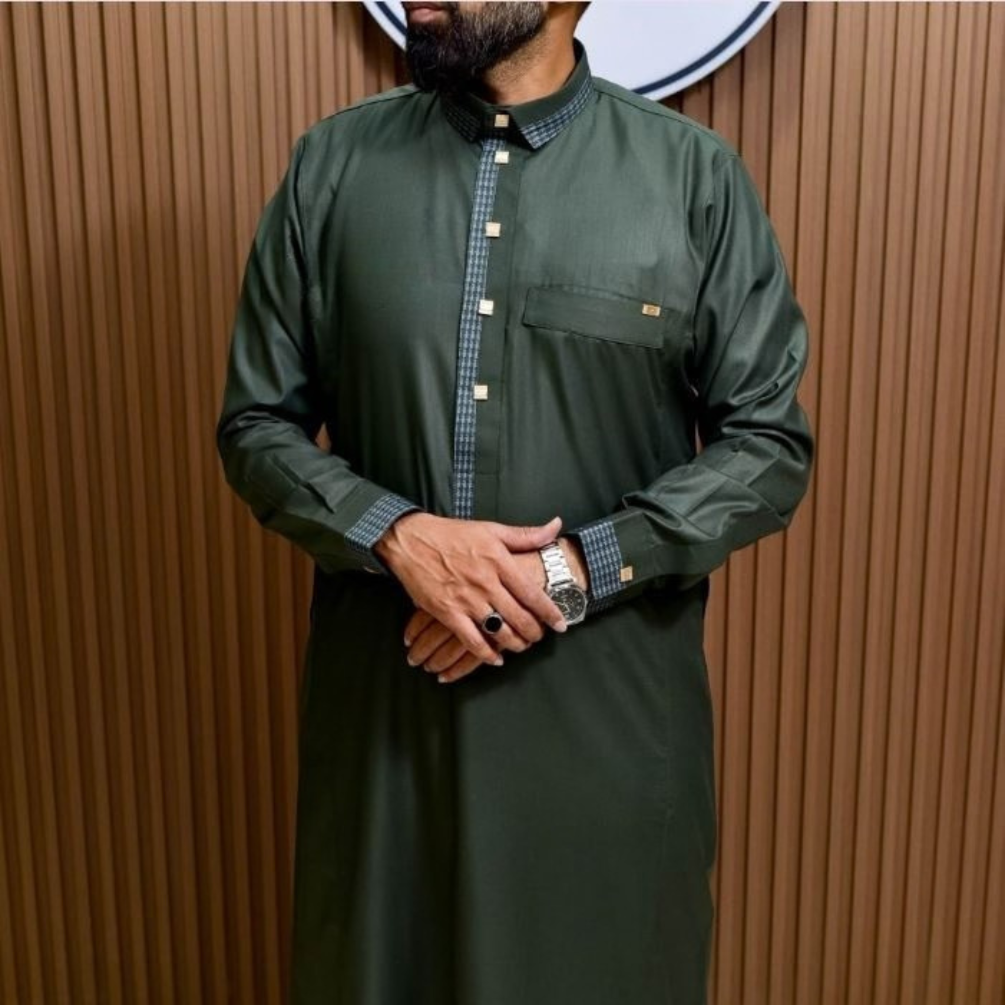 Qamis Vert Émeraude